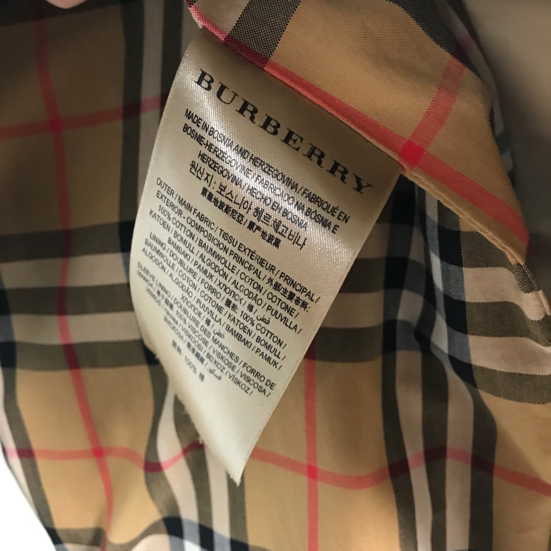 버버리 트렌치 코트 베이지 12 상품이미지6