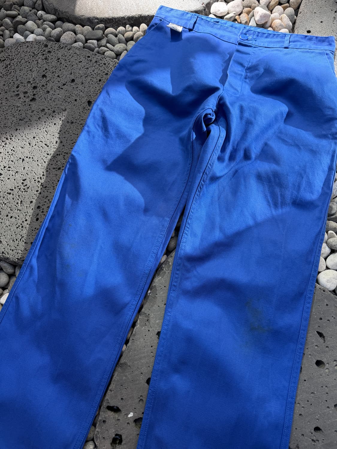 1990s LAFODEX WASHED BLUE 빈티지 프렌치워크팬츠 상품이미지5