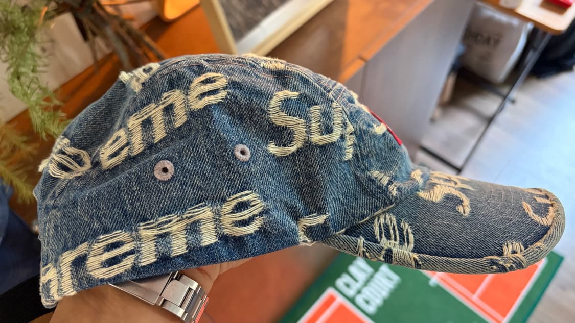 슈프림 캠프캡 상품이미지3