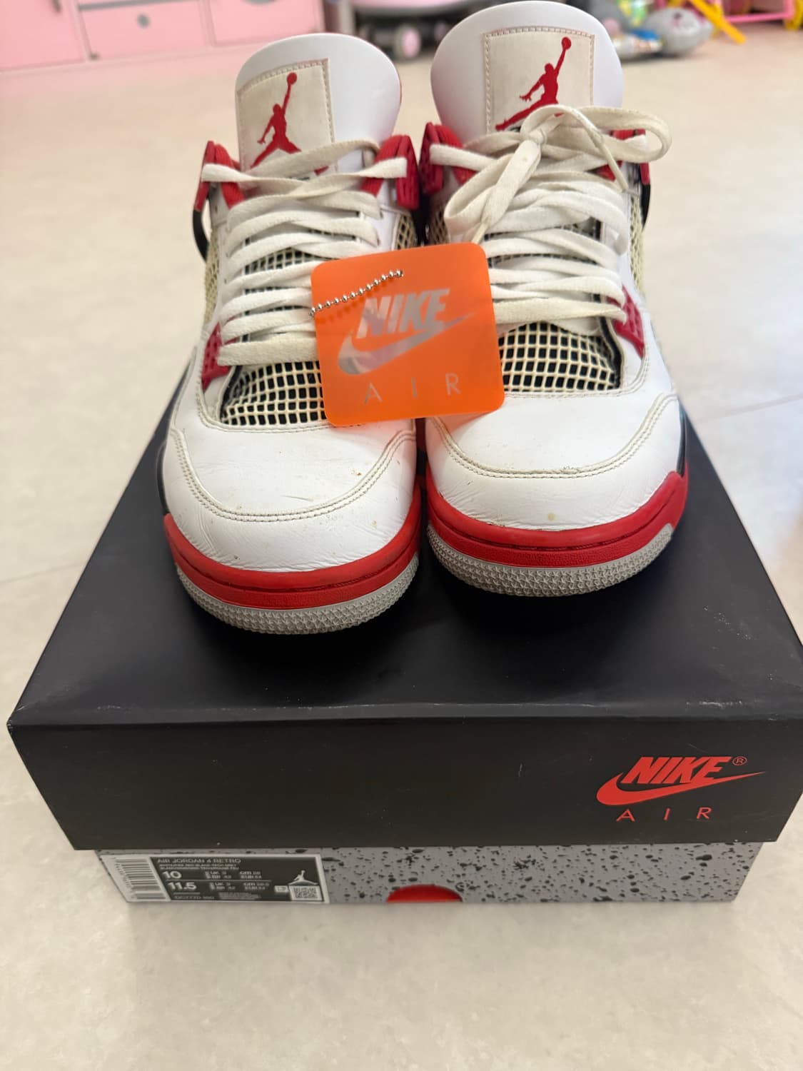 나이키 조던4 파이어레드 280 상품이미지1