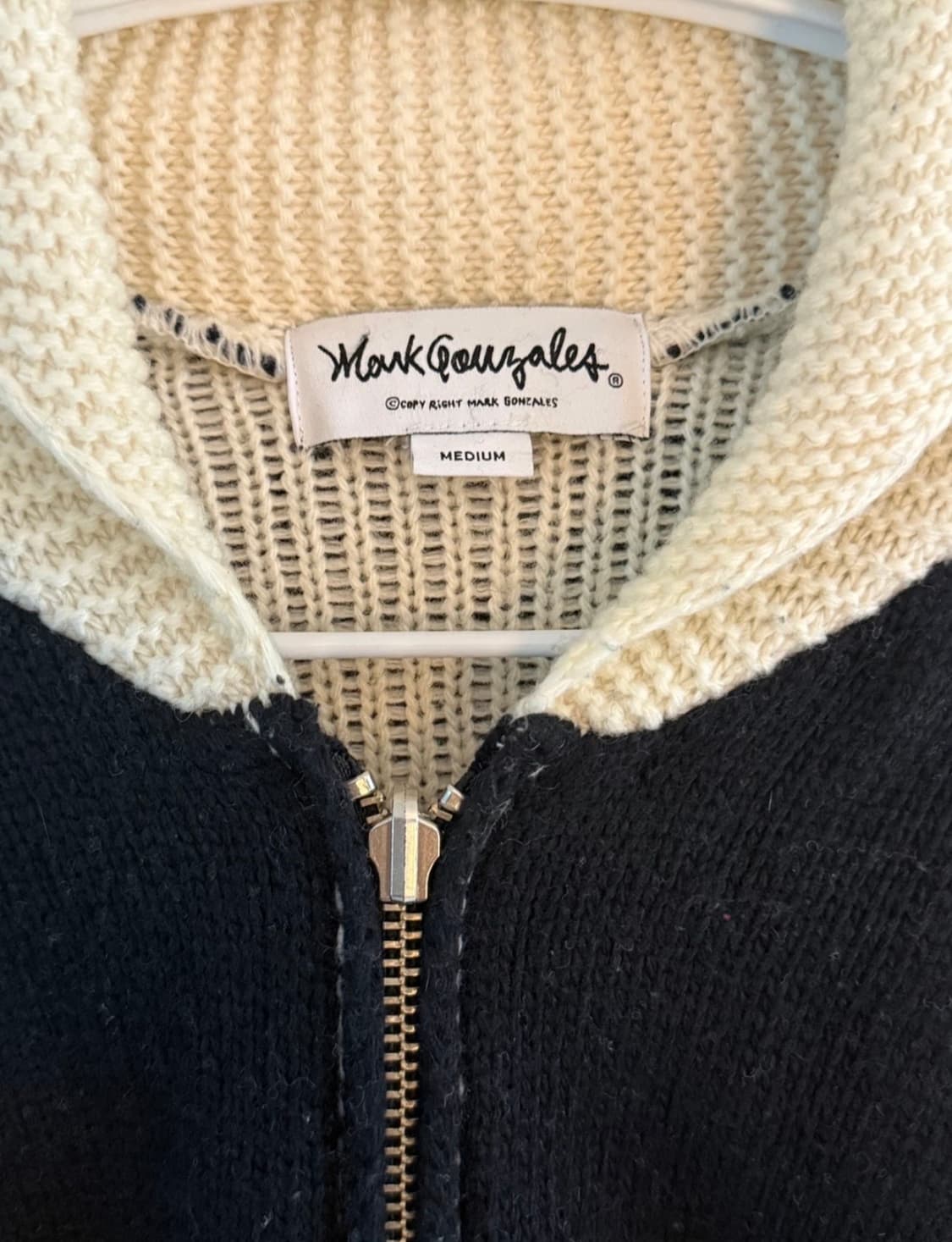 마크 곤잘레스 니트 집업 가디건 상품이미지2