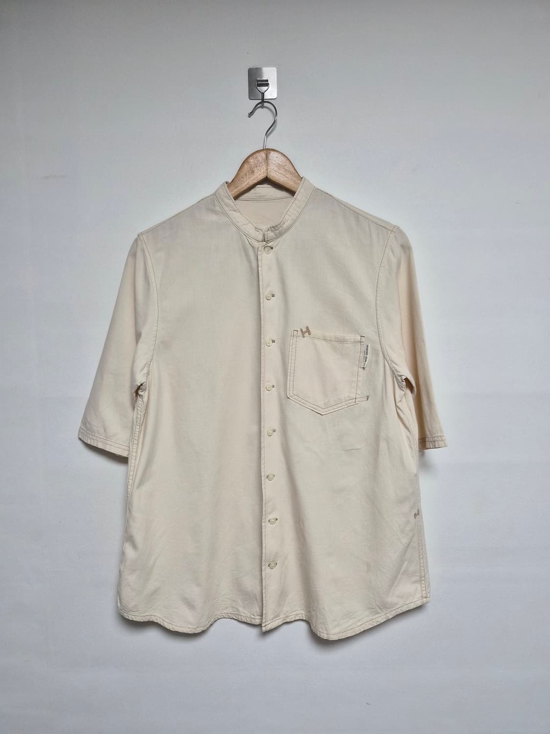 Hai이세이미야케 포켓 디테일 셔츠 M - T118 상품이미지1