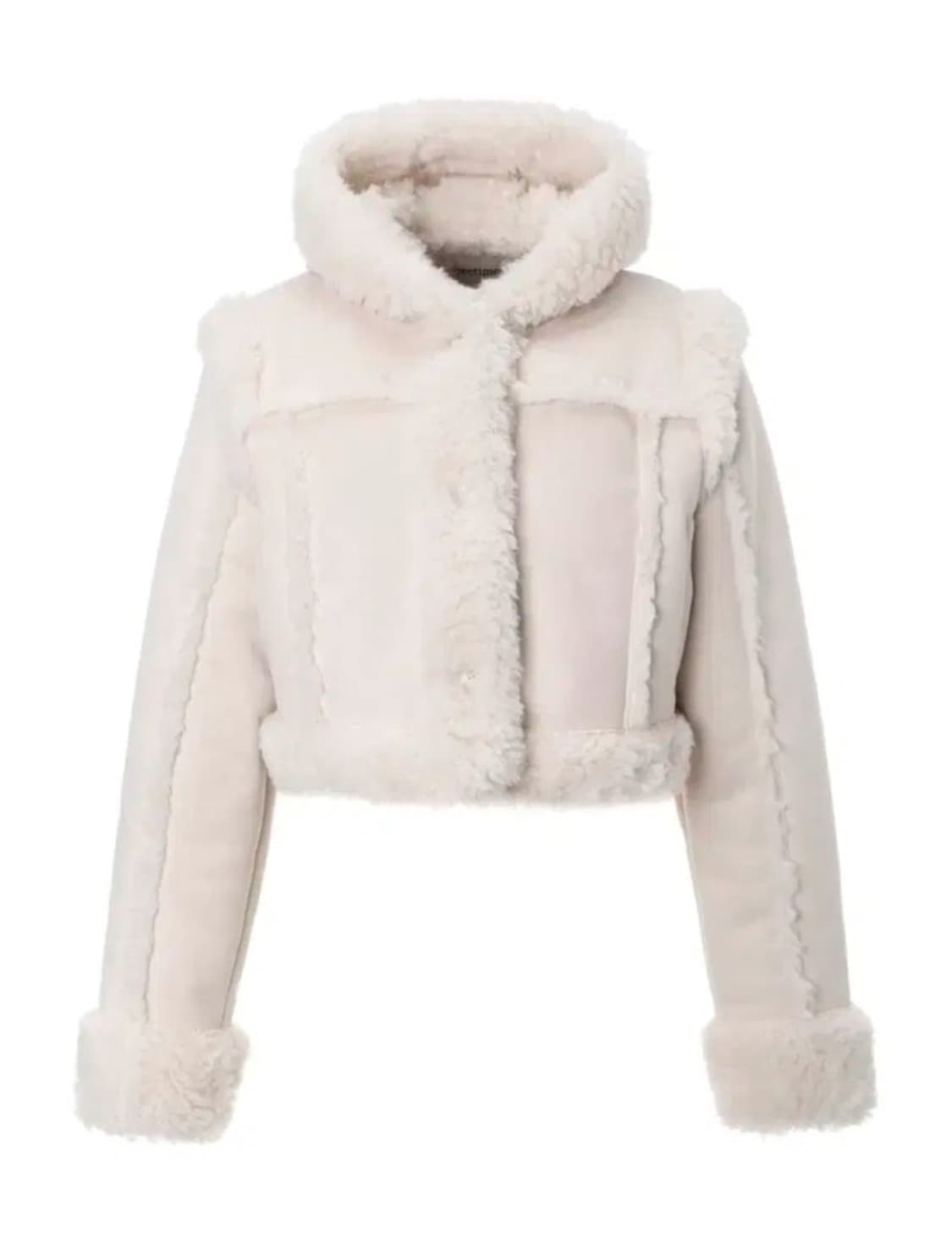 쓰리타임즈 버니퍼 무스탕 23fw 상품이미지1