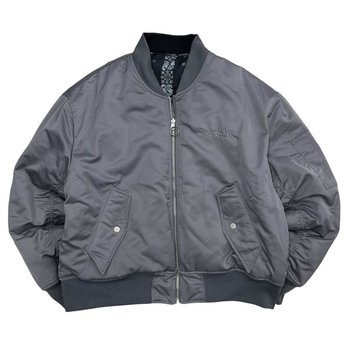 DMNT 반다나 패턴 리버시블 MA-1 점퍼 L ( 출고가 459000원 상품이미지4