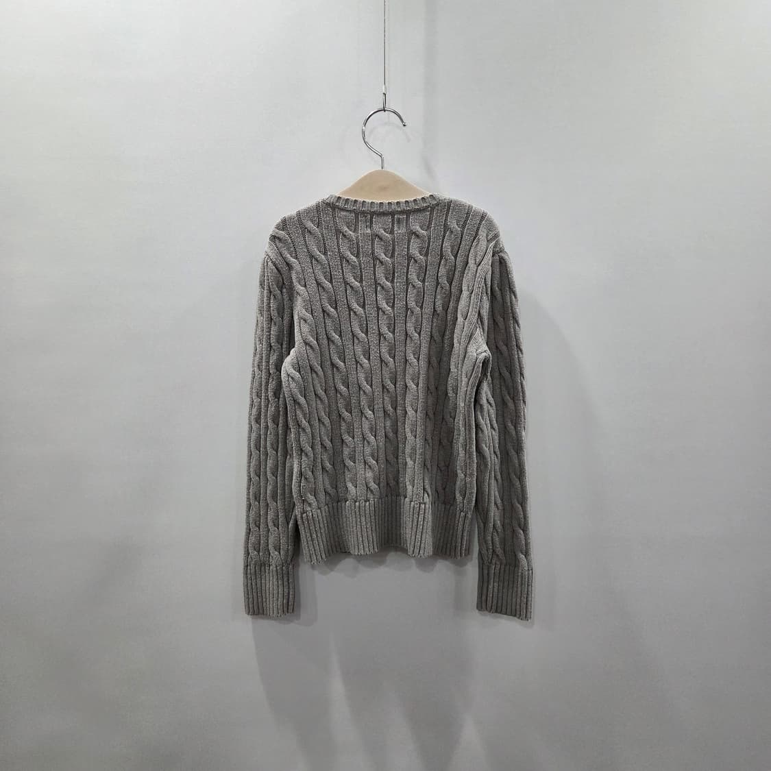 폴로랄프로렌 키즈 케이블 니트 그레이 6X 상품이미지5