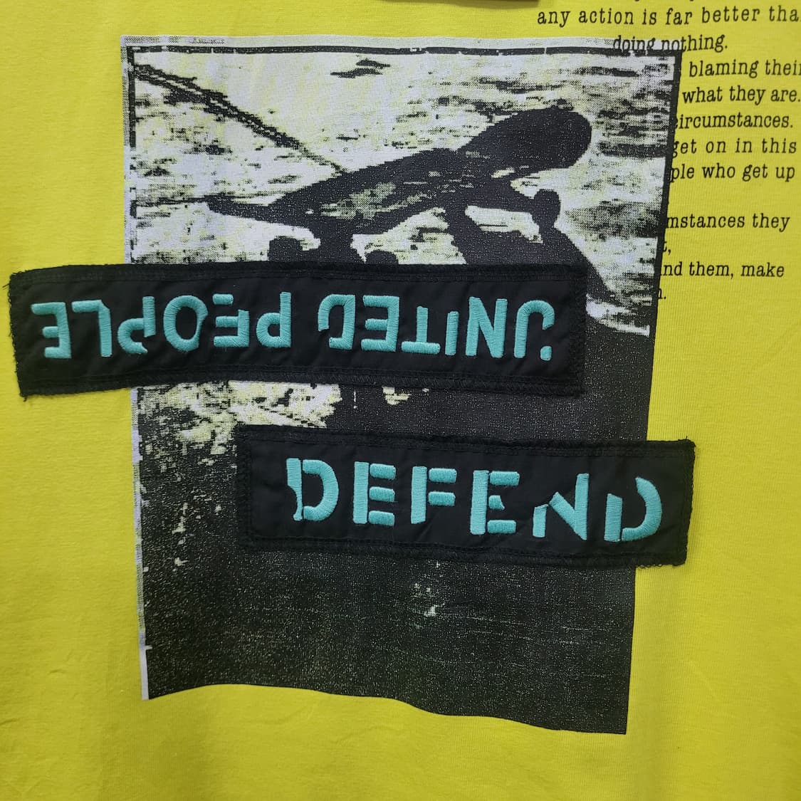 United People Defend 일본판 셔츠(새제품급) 상품이미지3