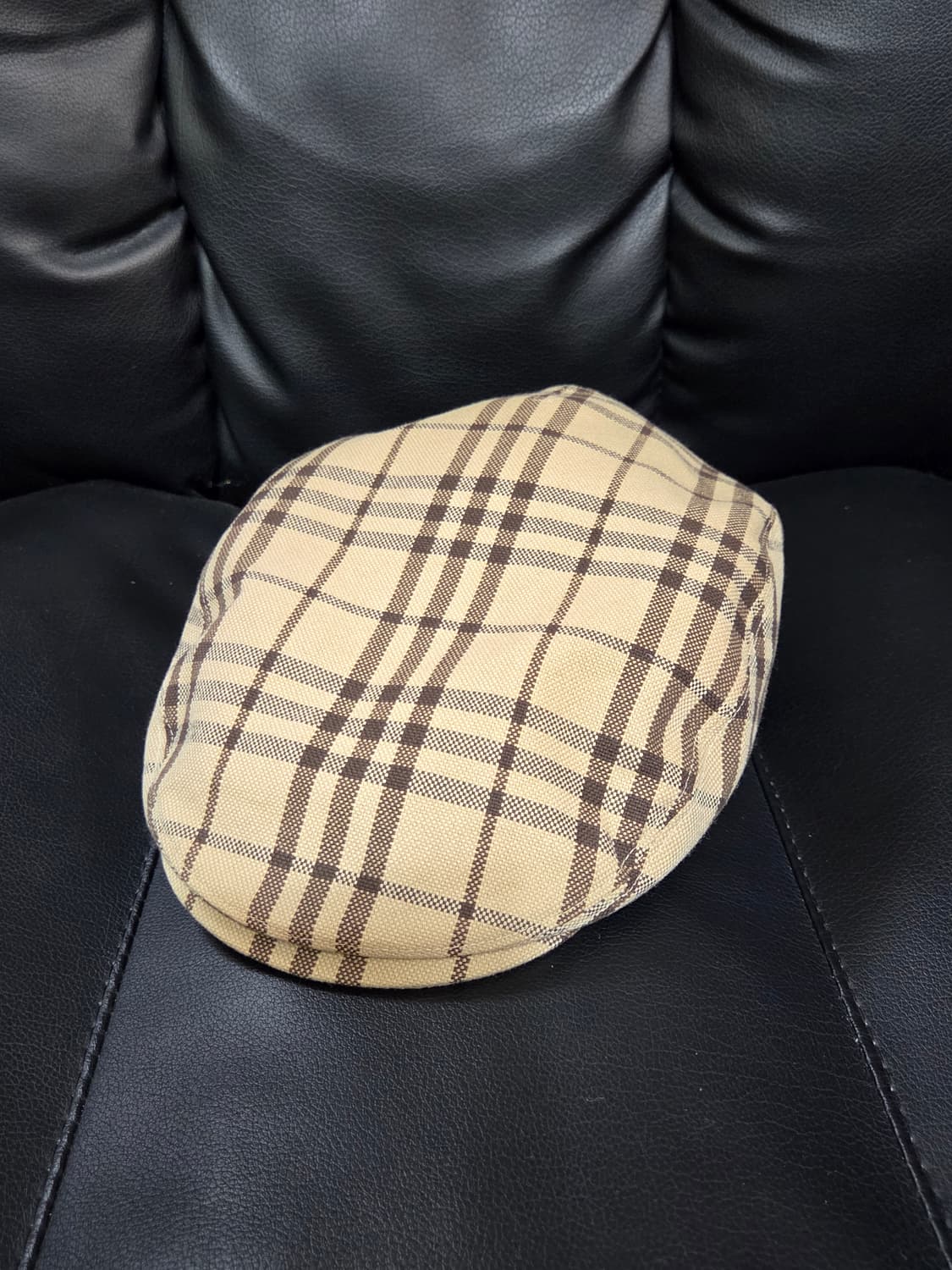 (정품) [버버리] 블루라벨 베이지 노바체크 헌팅캡 | 00087 상품이미지1