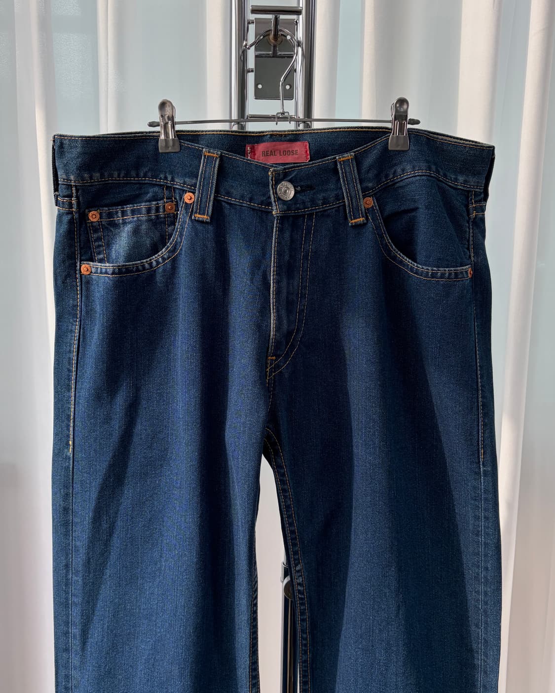 [36-38인치]리바이스 00s 타입원 리얼 루즈 스트레이트 데님 팬츠 상품이미지4