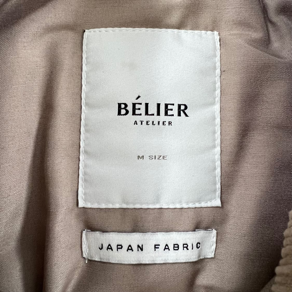 벨리에 아뜰리에 코듀로이 카라 봄버 자켓 상품이미지6