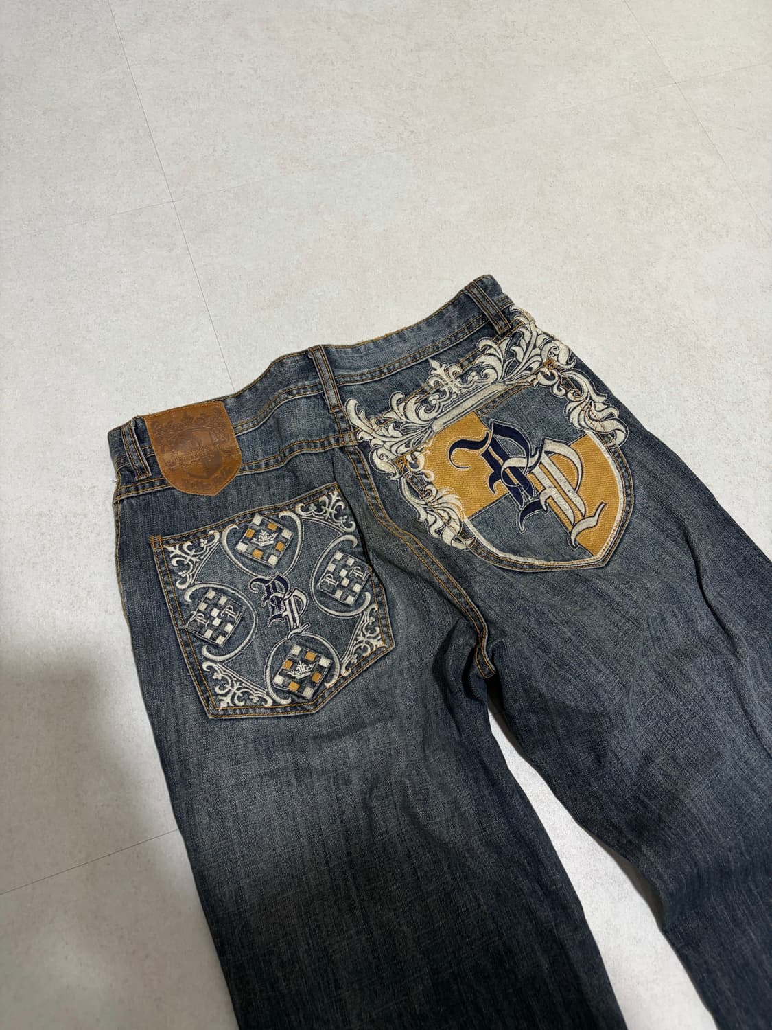 펠레펠레 올드스쿨 오버핏 청바지 34 상품이미지1