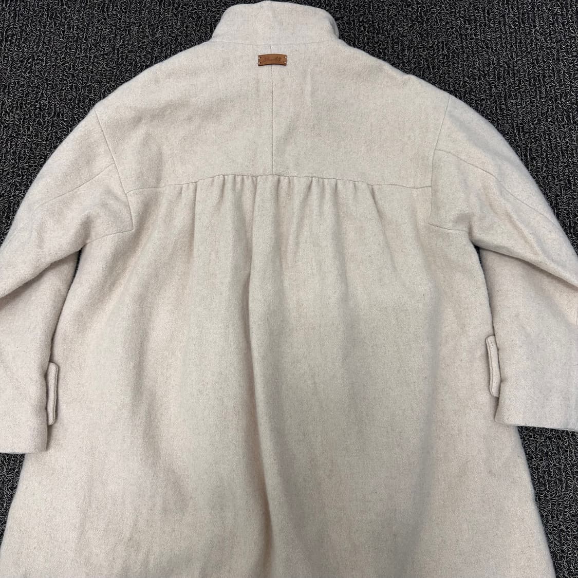 써스데이아일랜드 여성 울 롱코트 S 상품이미지5