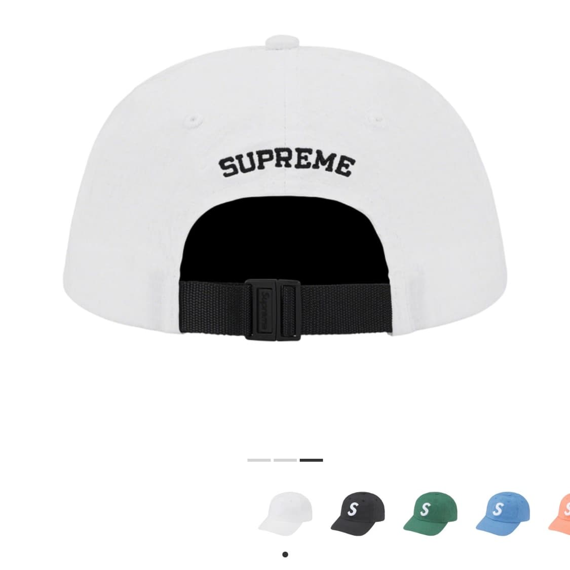 슈프림 6패널 볼캡 코듀라 립스탑 usa 상품이미지10