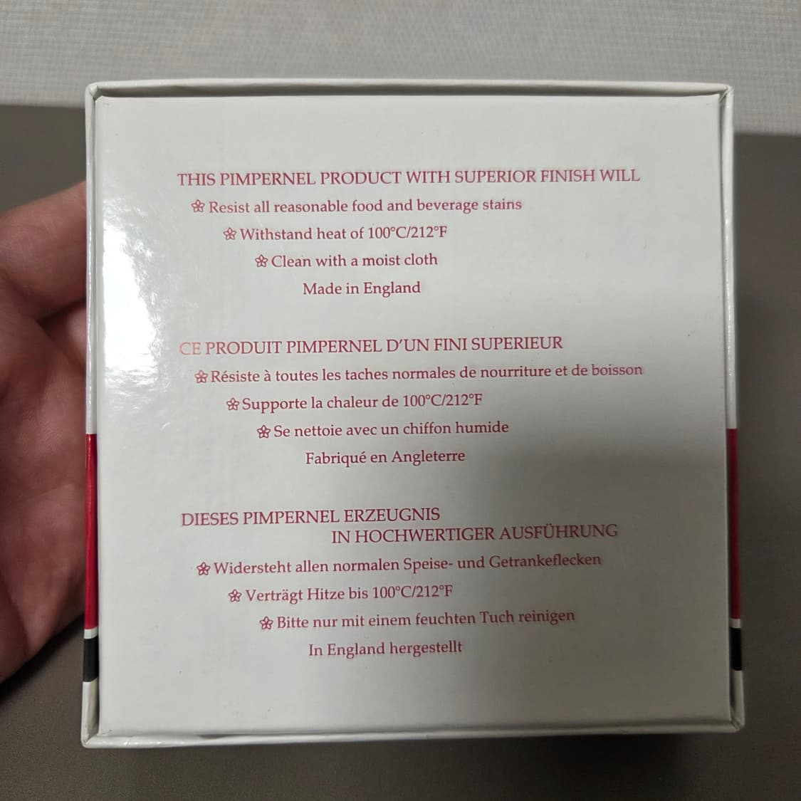 영국제 Pimpernel 레트로 티 코스터 상품이미지5