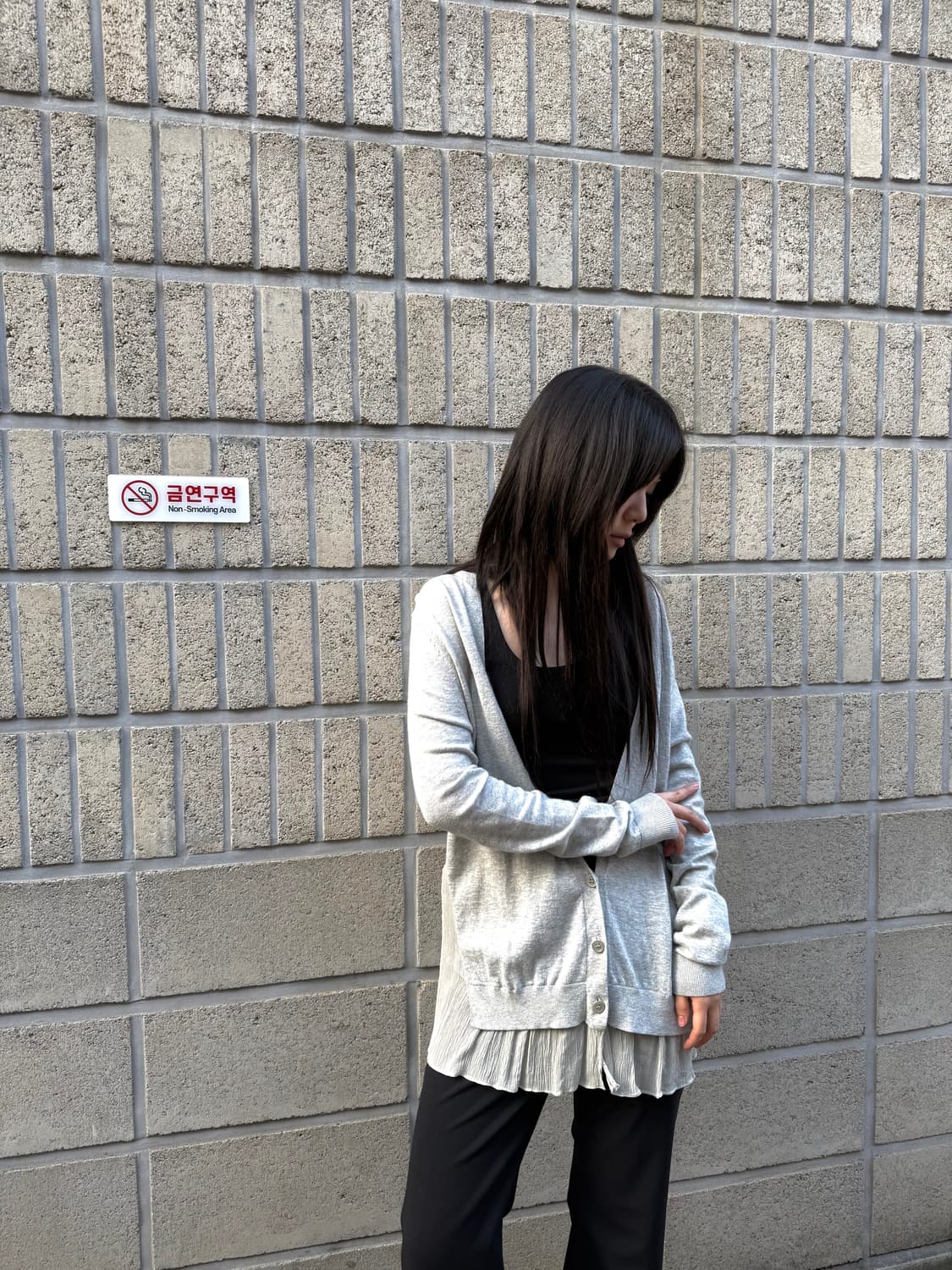 띠어리 실키 레이어드 코튼 가디건 상품이미지1