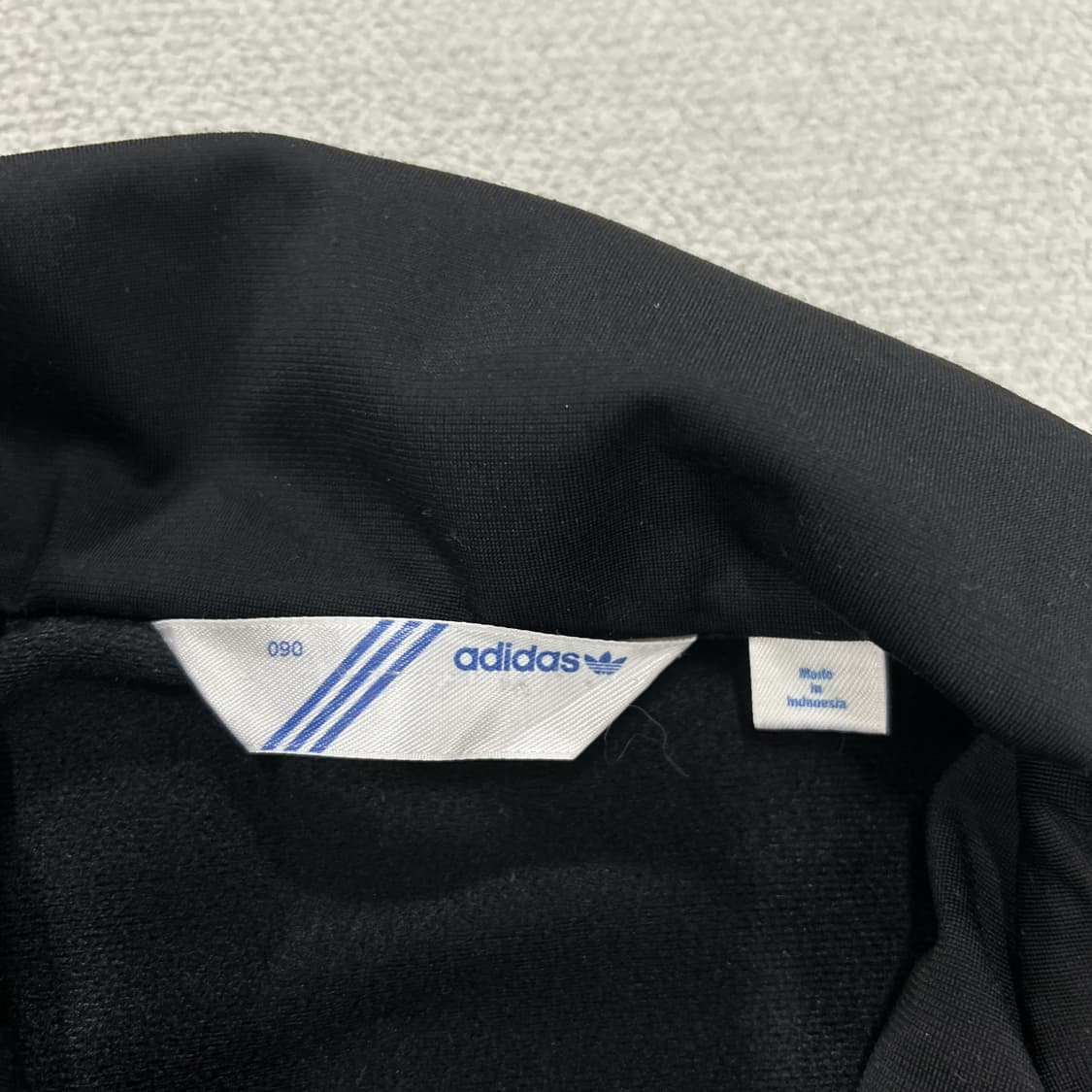아디다스 블랙 불꽃 져지 집업 90 상품이미지2