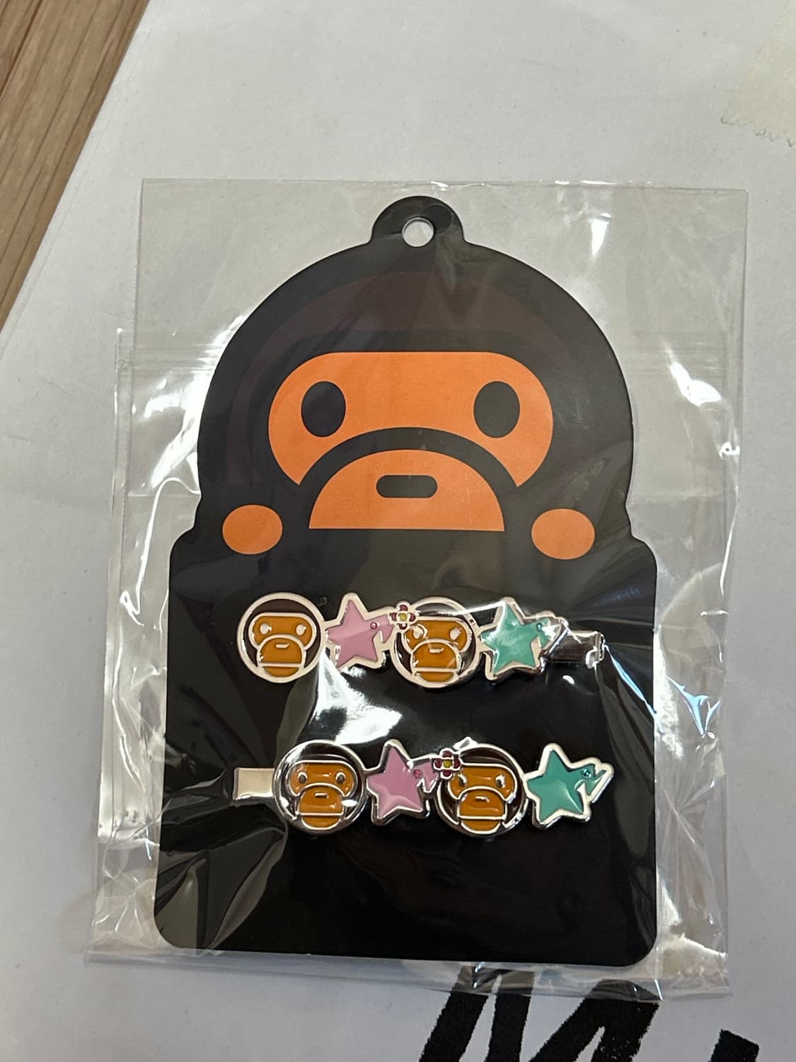 [국내배송/미개봉새상품] bape 베이프 마일로 헤어핀 상품이미지4