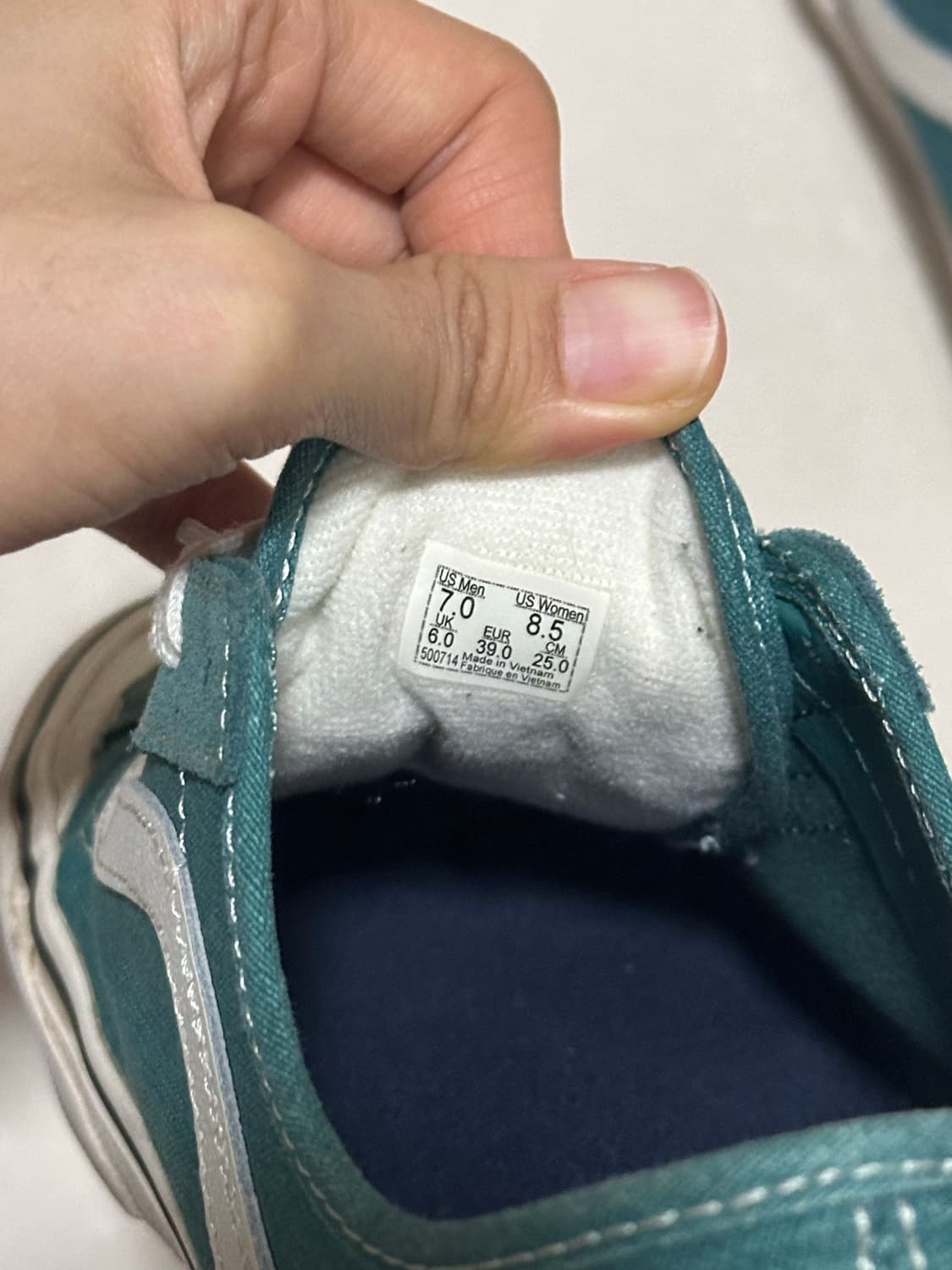 반스 스타일 36 250사이즈  상품이미지6