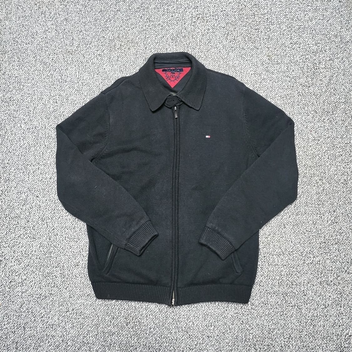 [M] 타미힐피거 니트 집업 상품이미지1