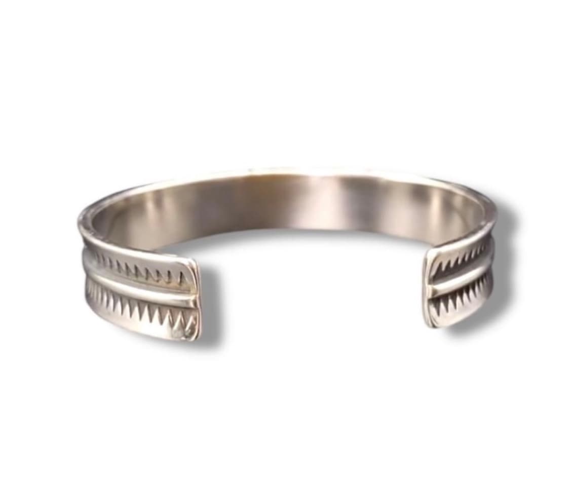 <새상품> UNDERCOVER 언더커버 GIZ패턴 실버 뱅글(팔찌) 상품이미지3