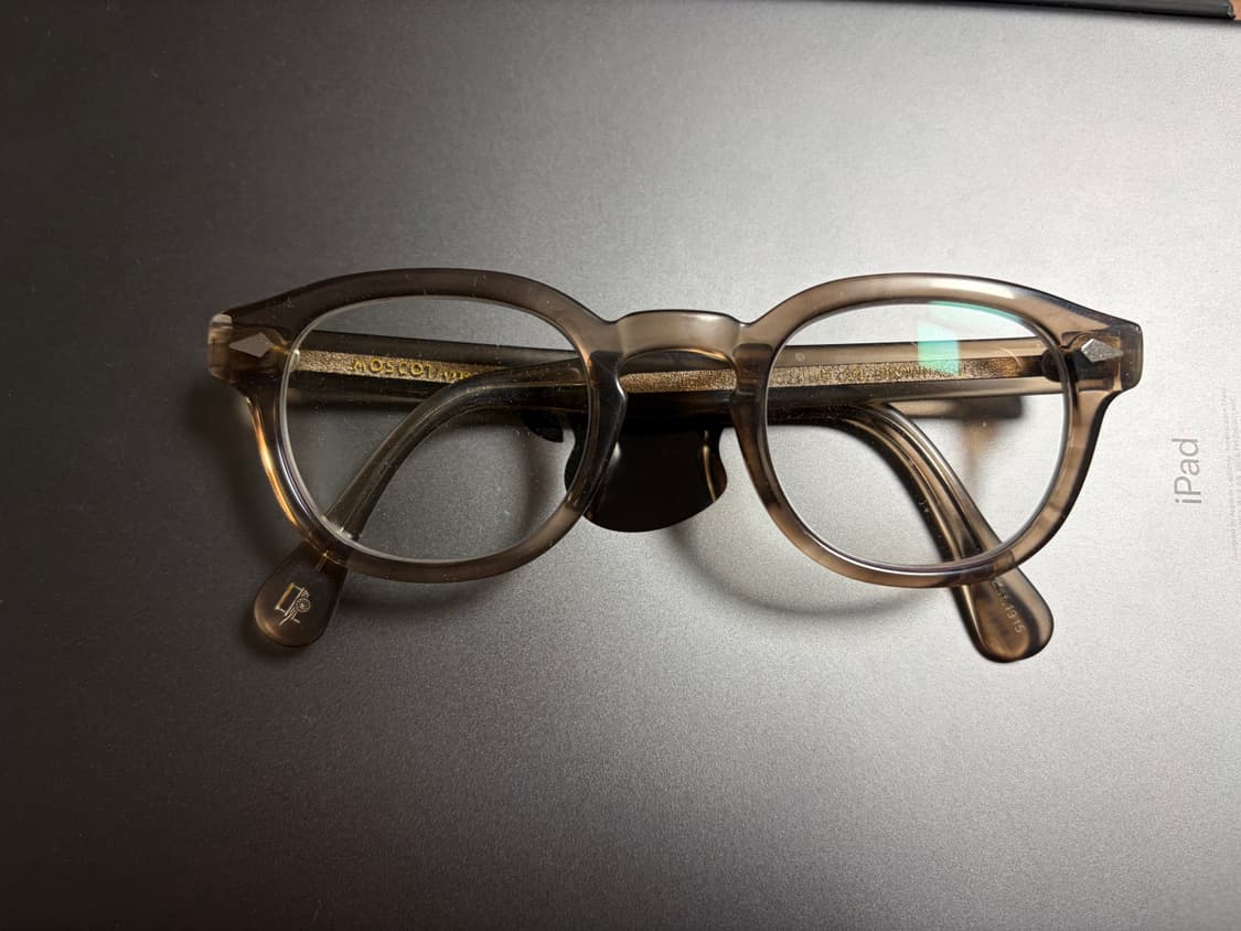모스콧 램토쉬 46 안경 애쉬브라운 상품이미지1
