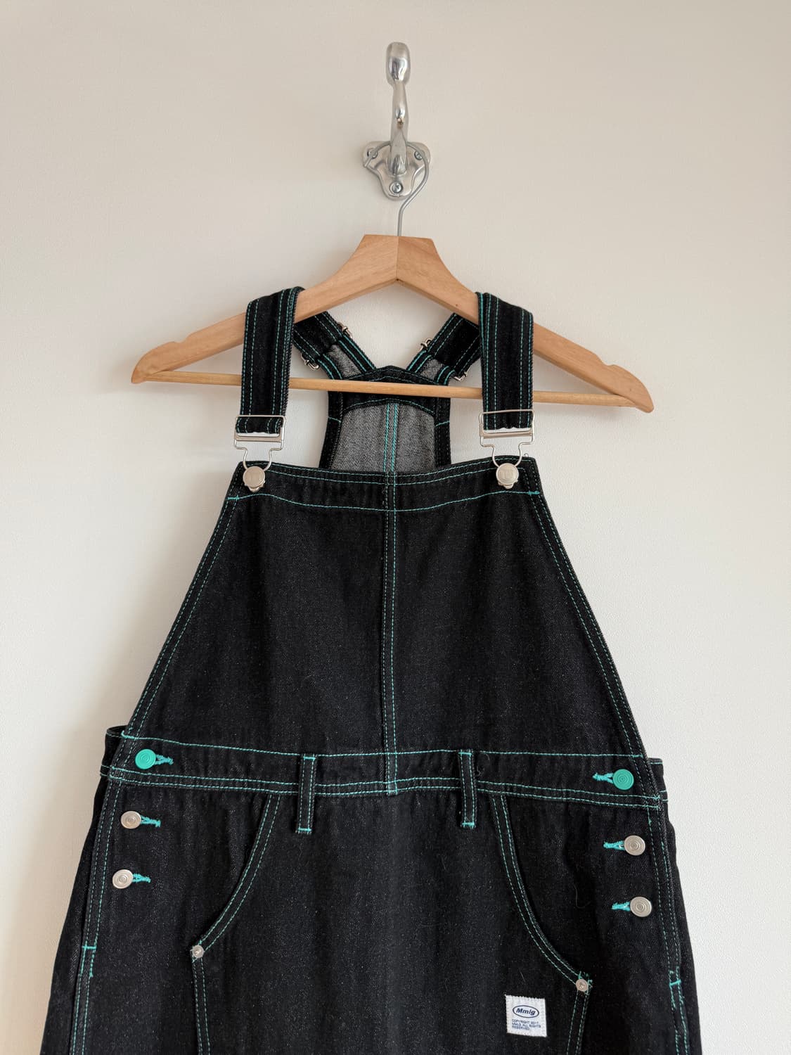 엠엠엘지(Mmlg) 멜빵 데님 스커트 상품이미지2