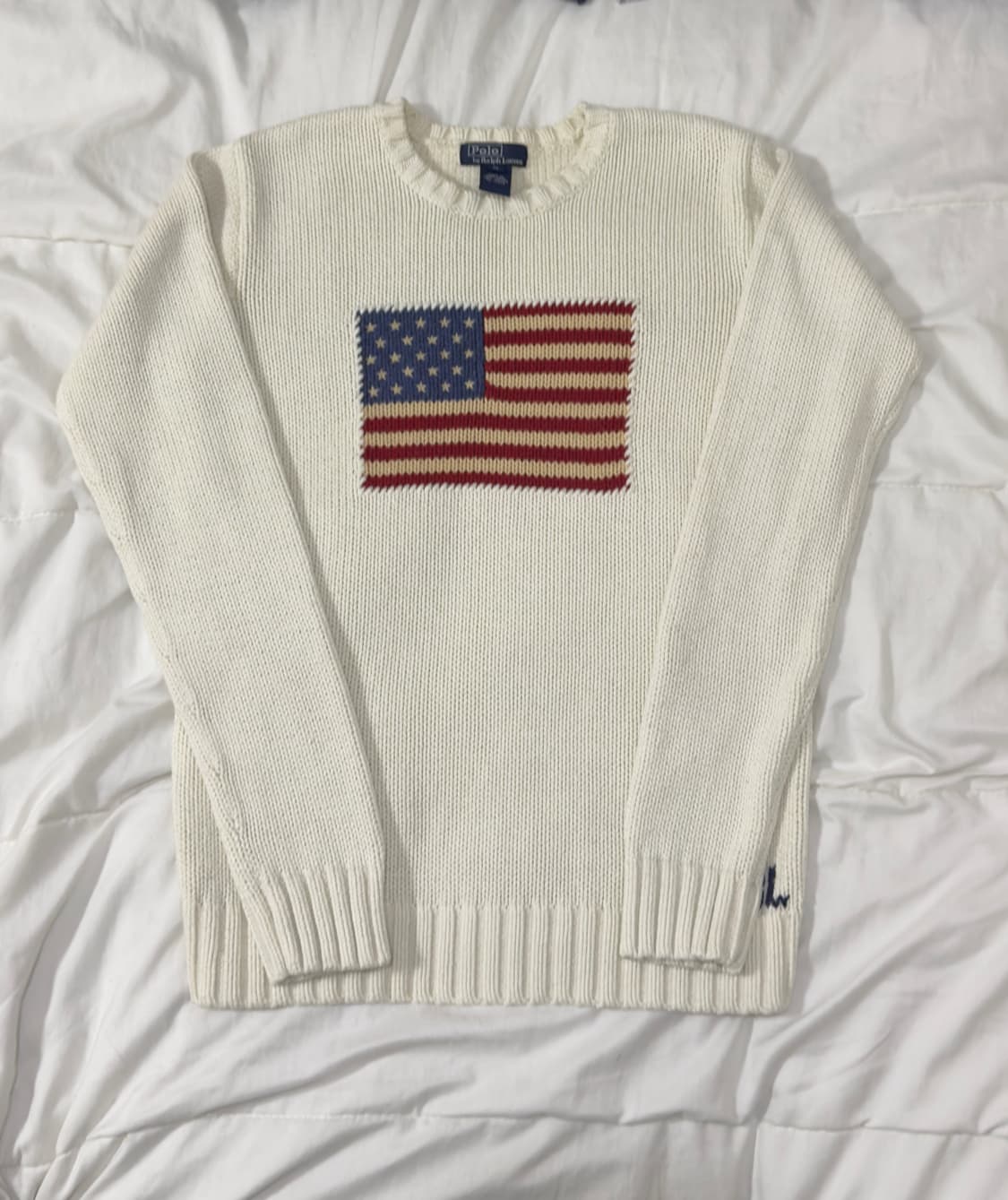폴로 랄프로렌 성조기 니트 상품이미지1