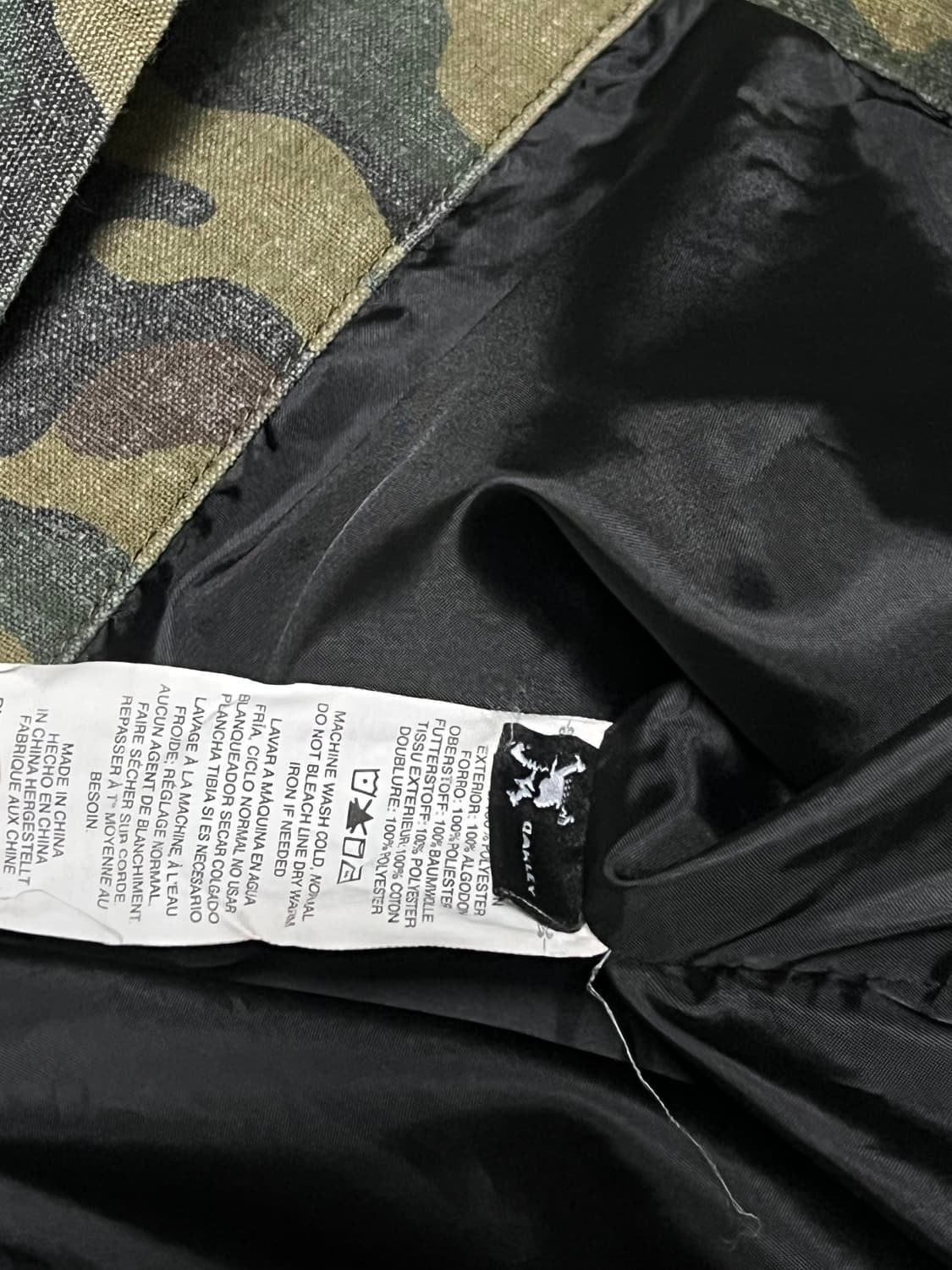 Oakley vintage camouflage hooded jacke 상품이미지5