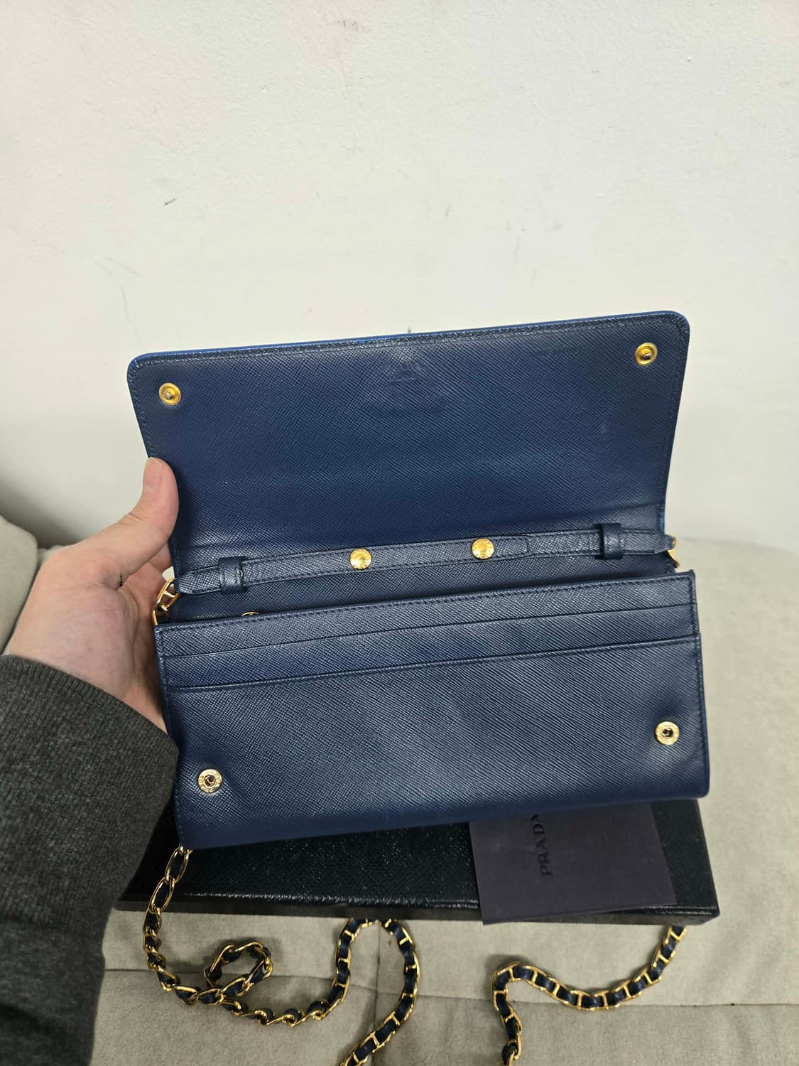 [보증서 정품]프라다 사피아노 미니백 상품이미지6