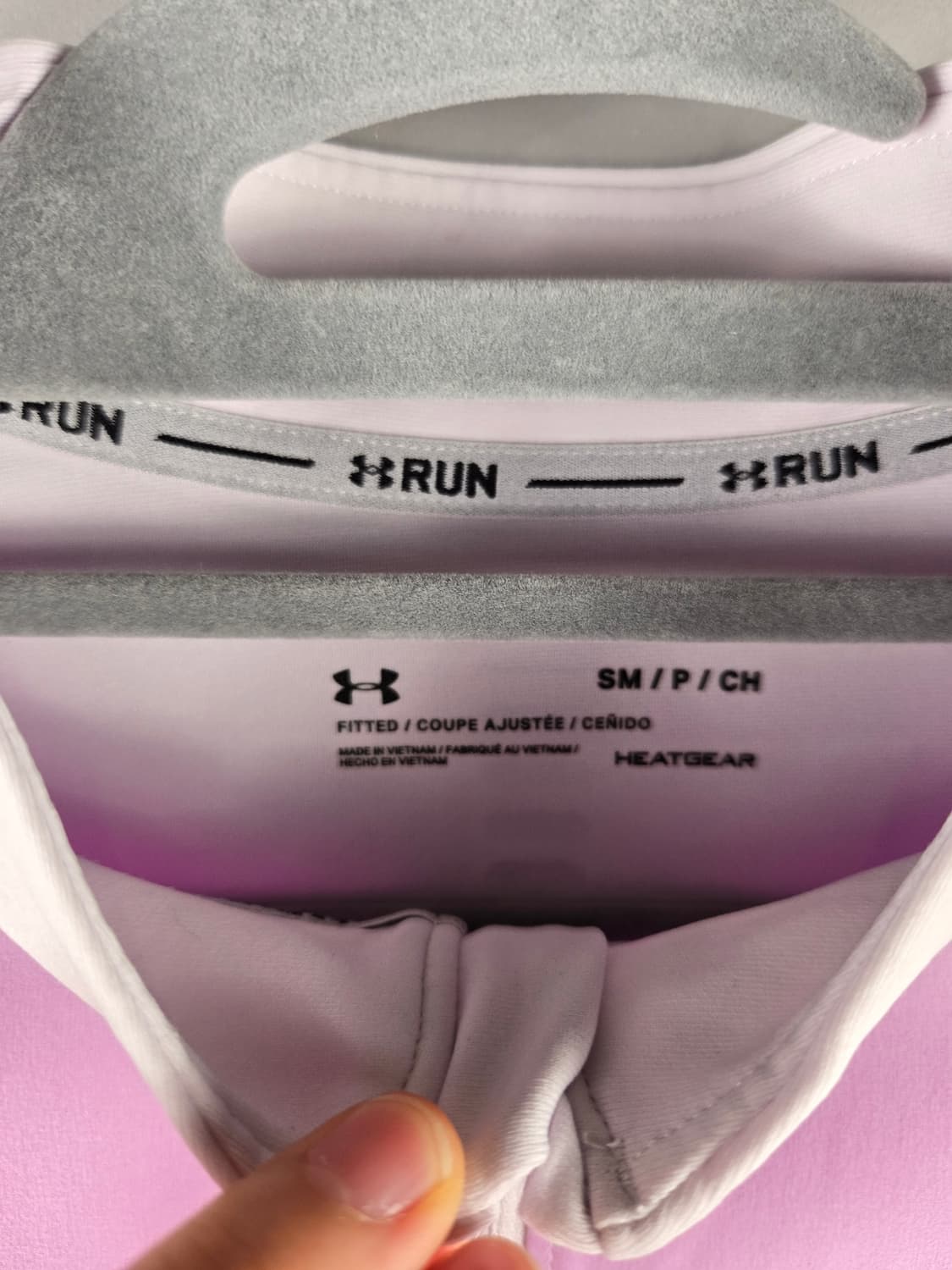 [무료배송]언더아머 SM 여성 히트기어 기능성 반집업 긴팔 티셔츠 상품이미지9