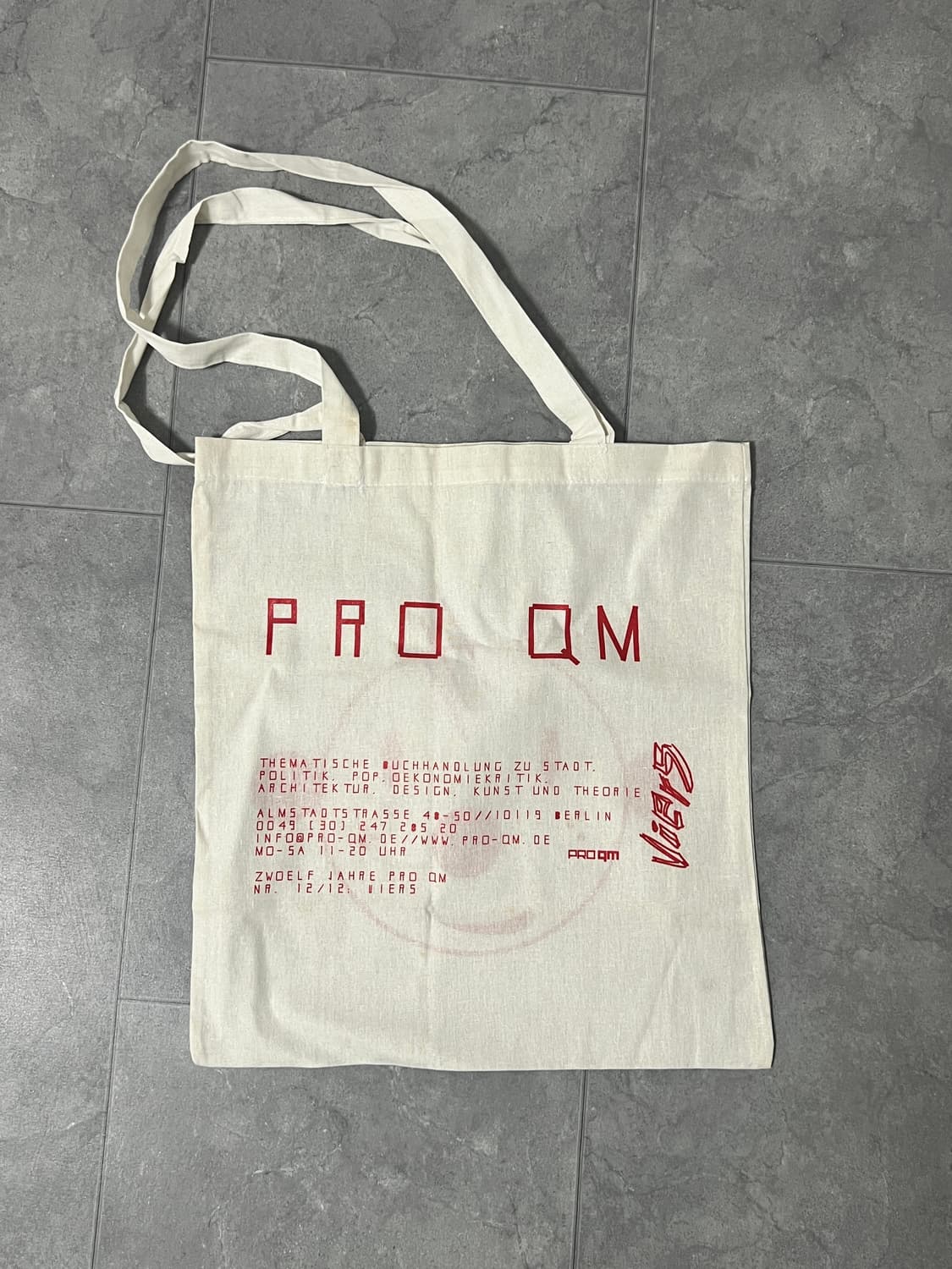 독일 서점 Pro qm 개점 10주년 기념 콜라보레이션 토트백 상품이미지4