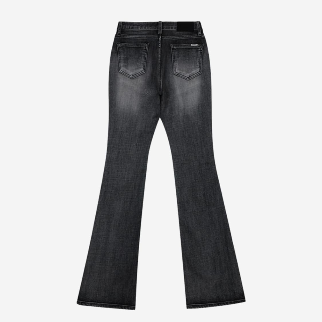 보헤미안서울 프론트 포켓 부츠컷 데님 팬츠 그레이 상품이미지2