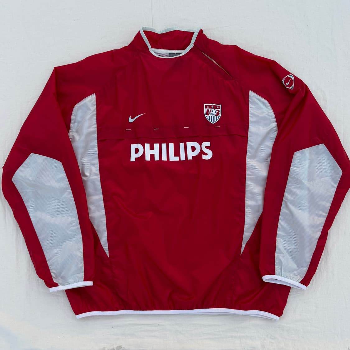 02 Nike 나이키 USA 미국 축구 국가대표 하이드로탑 바람막이  상품이미지1