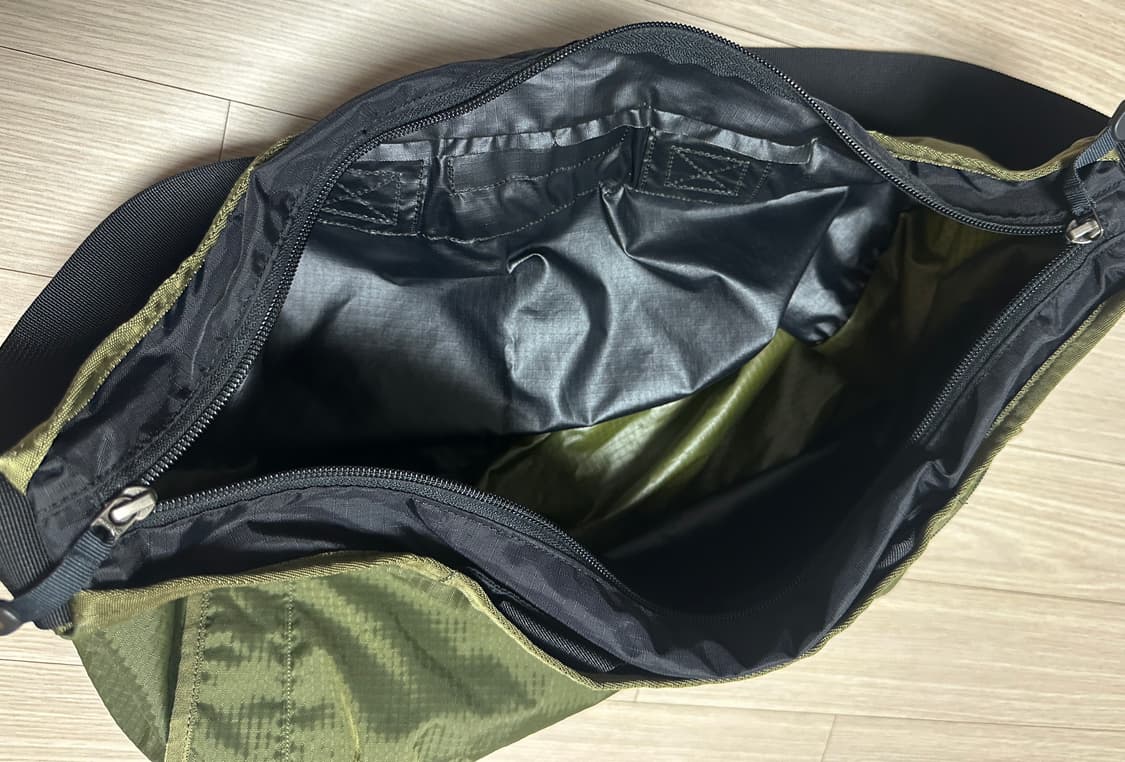 몽벨 카키 숄더백 보부상 크로스백 상품이미지3