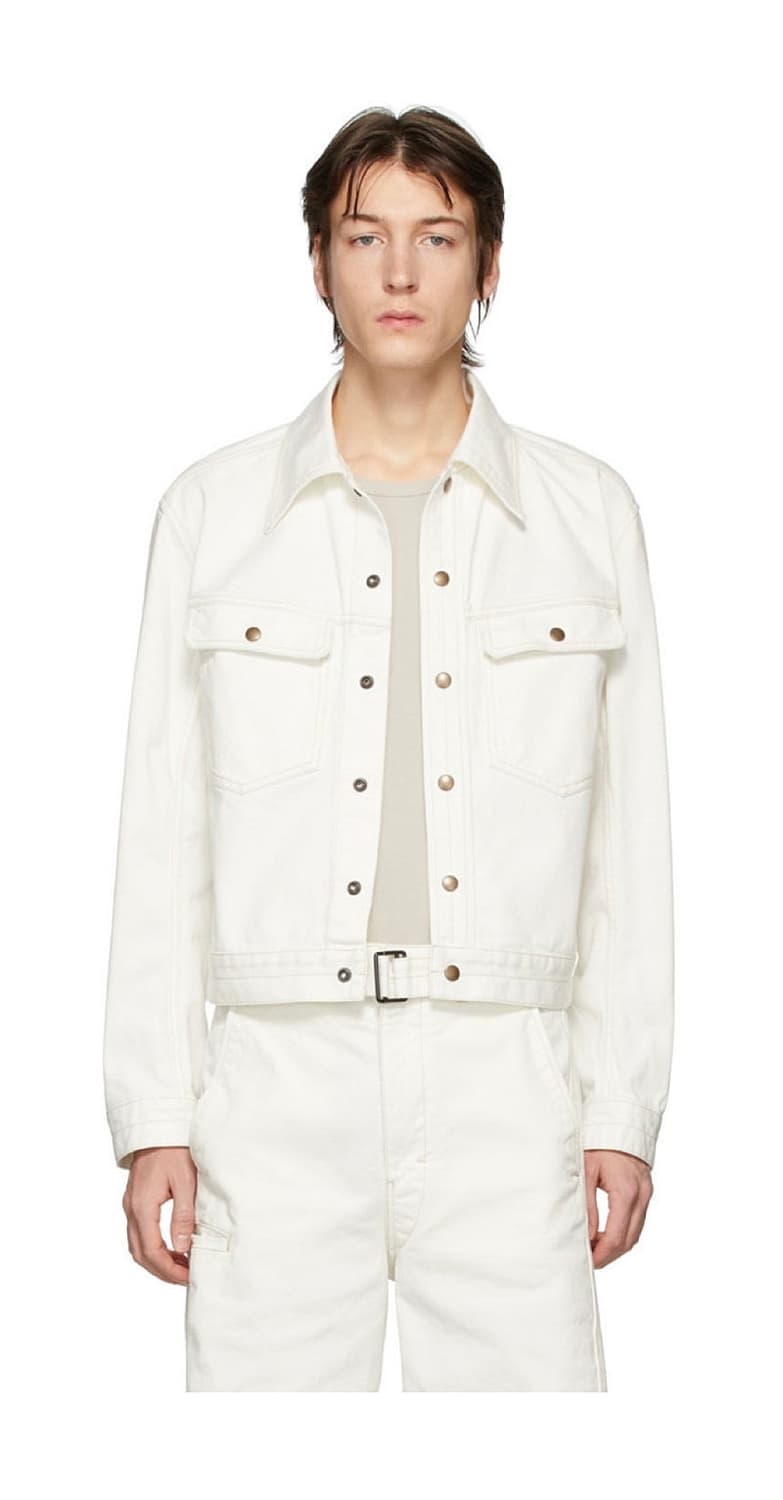 (52) 르메르 20SS 트러커 자켓 오프화이트 데님 상품이미지5