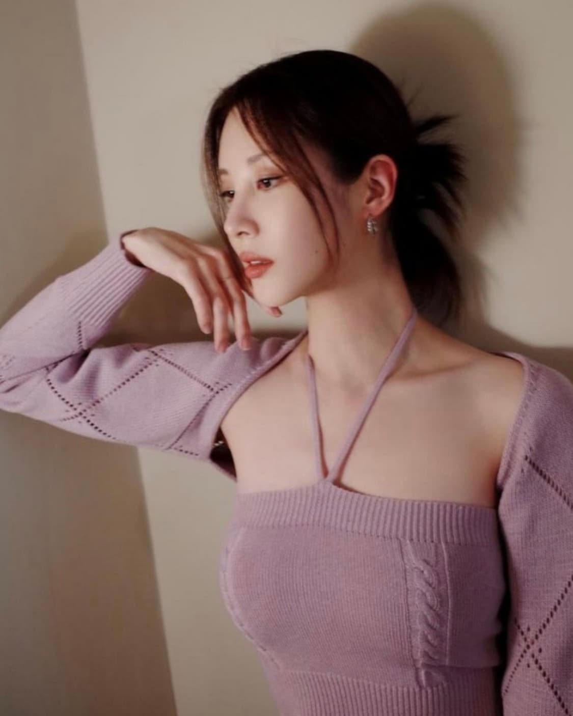 낫유어로즈 크리스탈 볼레로 세트(퍼플) 상품이미지1