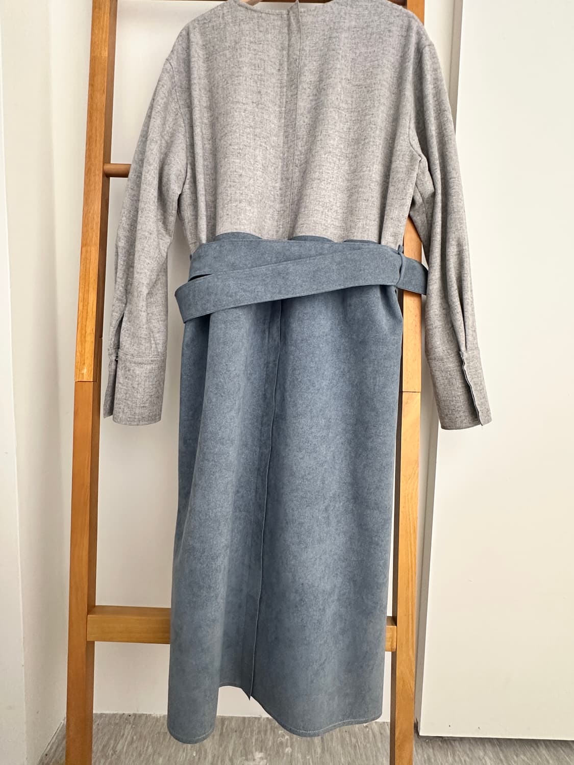 랑방 울 스웨이드 원피스(사이즈88) 상품이미지9