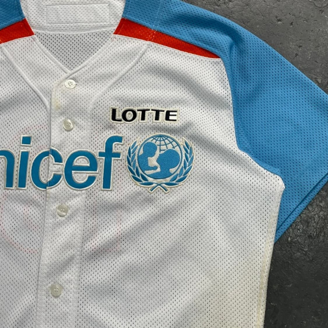 105 롯데자이언츠 유니세프 유니폼  상품이미지2