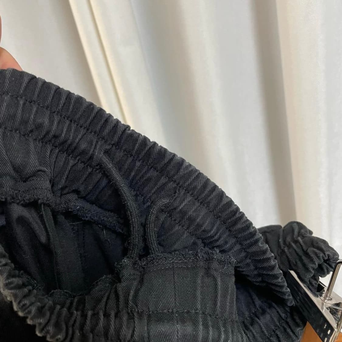 블랙 카고 투웨이 조거팬츠  상품이미지6