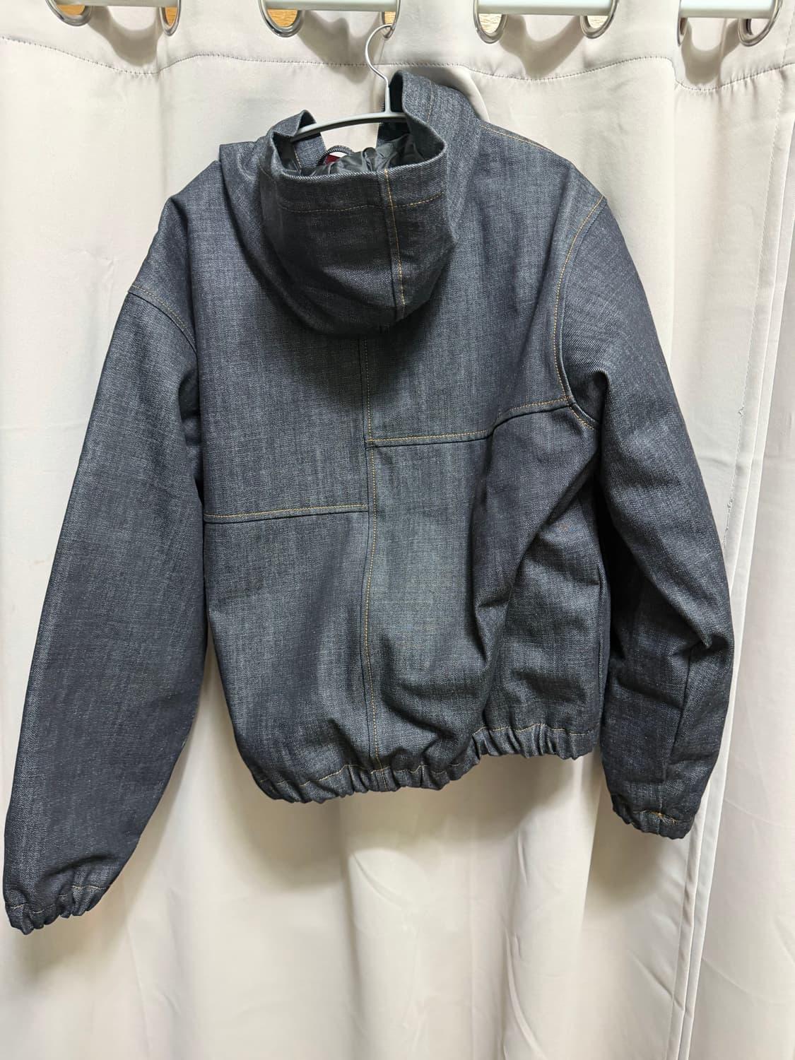 99Basedlive 데님 후드집업 상품이미지4