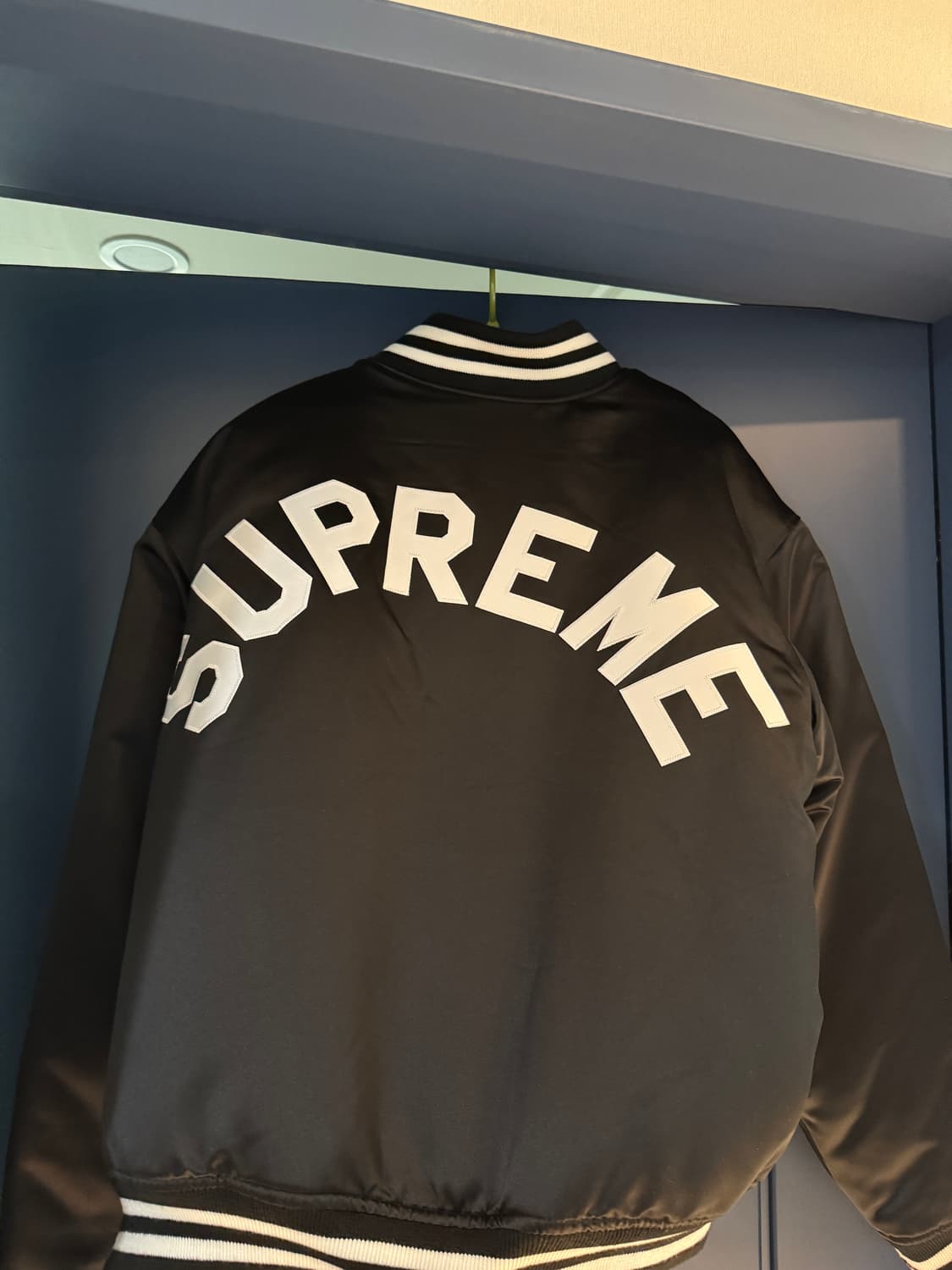 24FW 슈프림 미첼&네스 바시티 자켓(L) 상품이미지2