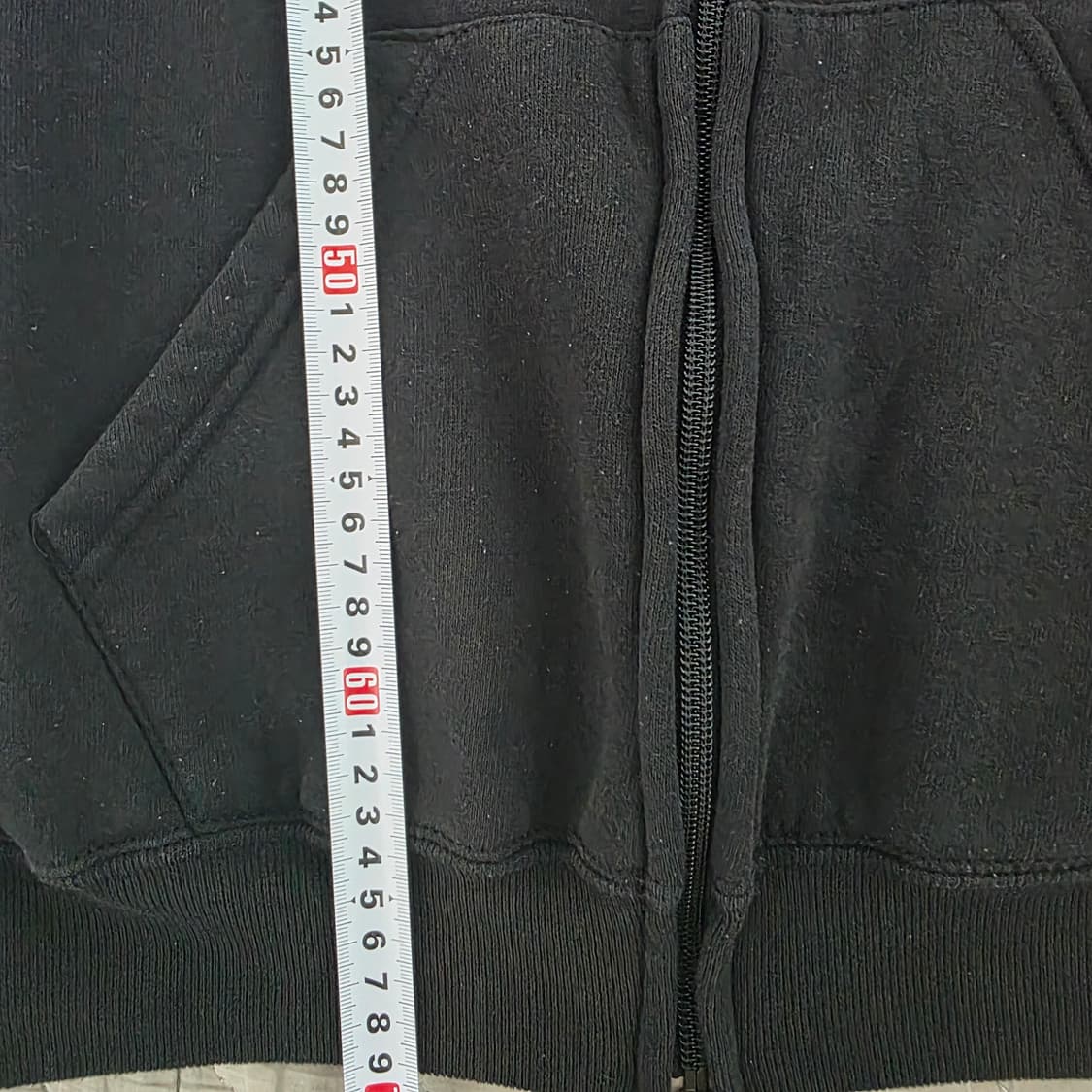 [XL] 90s USA 빈티지 러셀 애슬레틱 후드집업 블랙 페이딩 상품이미지9