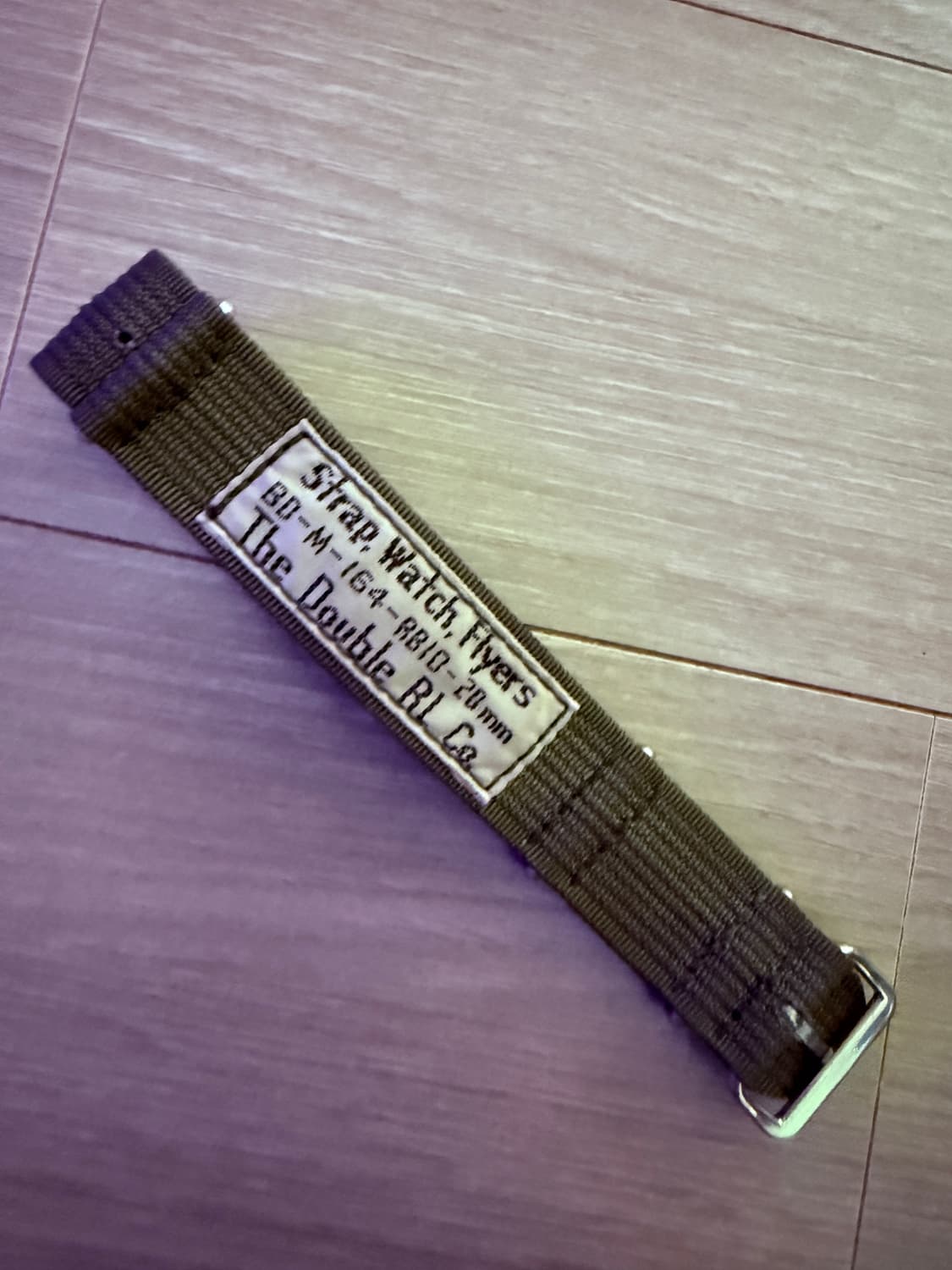 rrl 더블알엘 필드 워치 스트랩 카키 상품이미지1