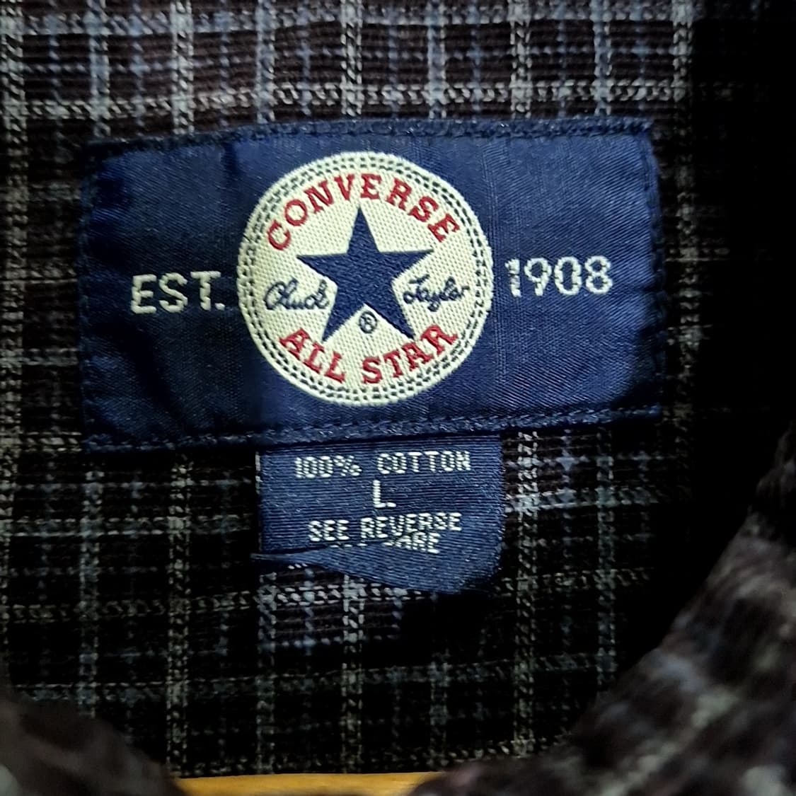 컨버스 90s 체크 셔츠 상품이미지5