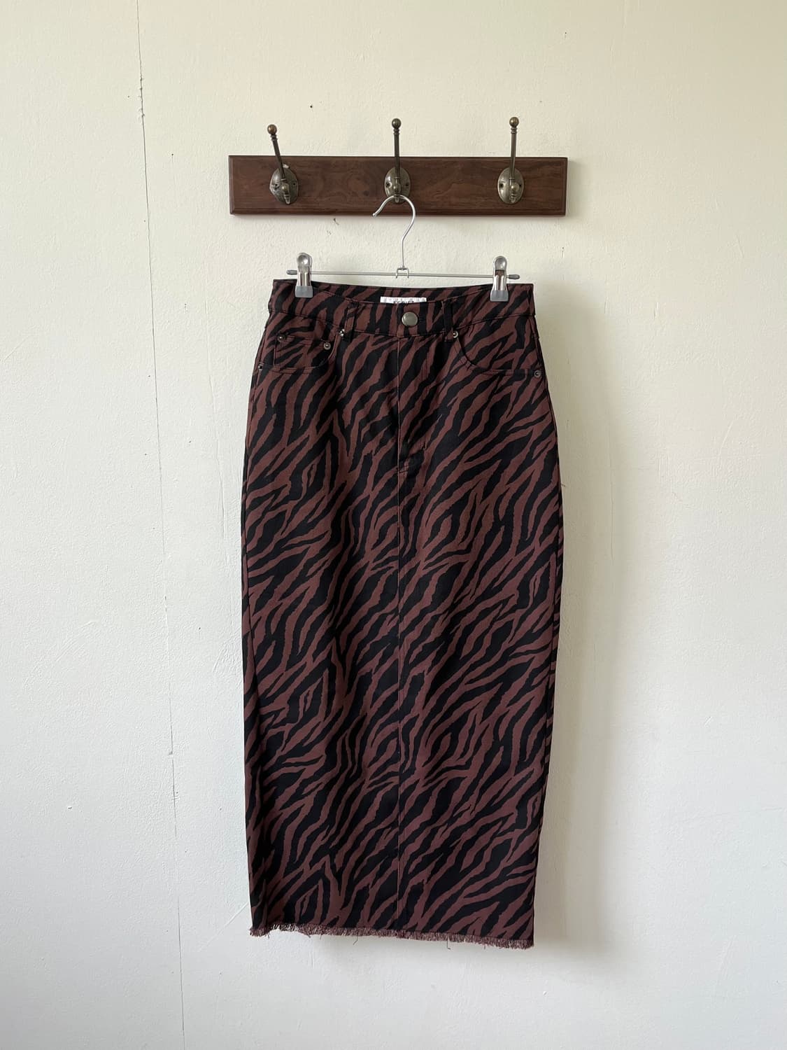 EGOIST 레오파드 스커트 상품이미지1