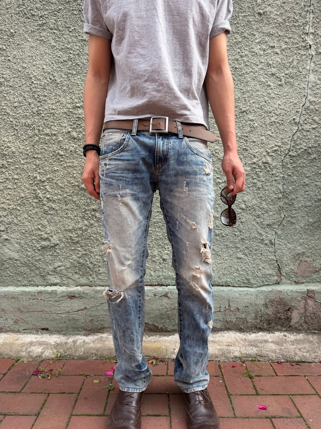 Dnsr damege denim pants 상품이미지3