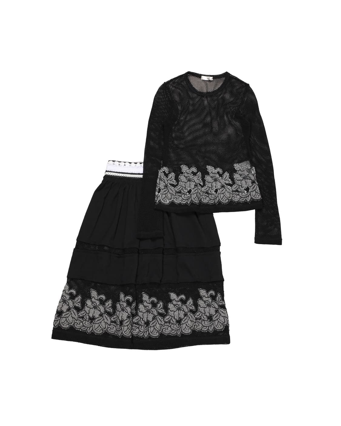 COMME des GARÇONS AW01 Lace Mesh Set-Up 상품이미지1