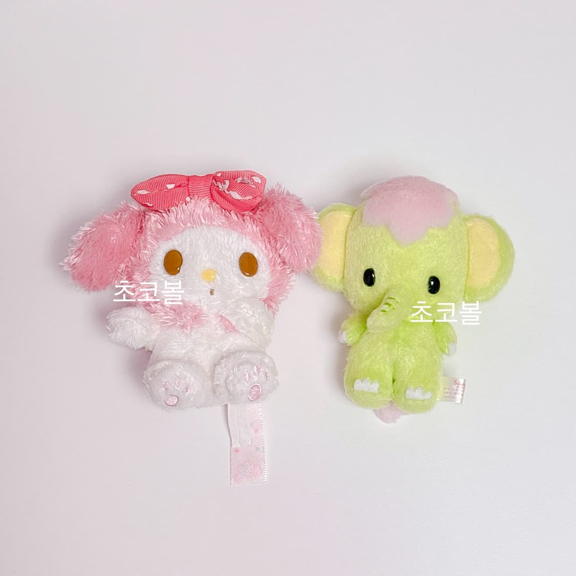 산리오 고전 마이멜로디 & 친구 코끼리 인형 일괄 상품이미지2