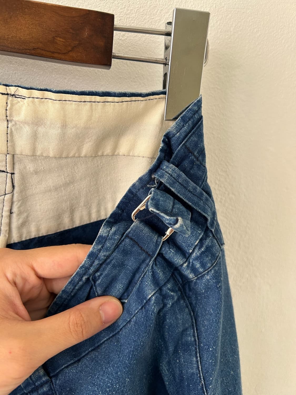 Old French Work Utility Faded Pant. 상품이미지7