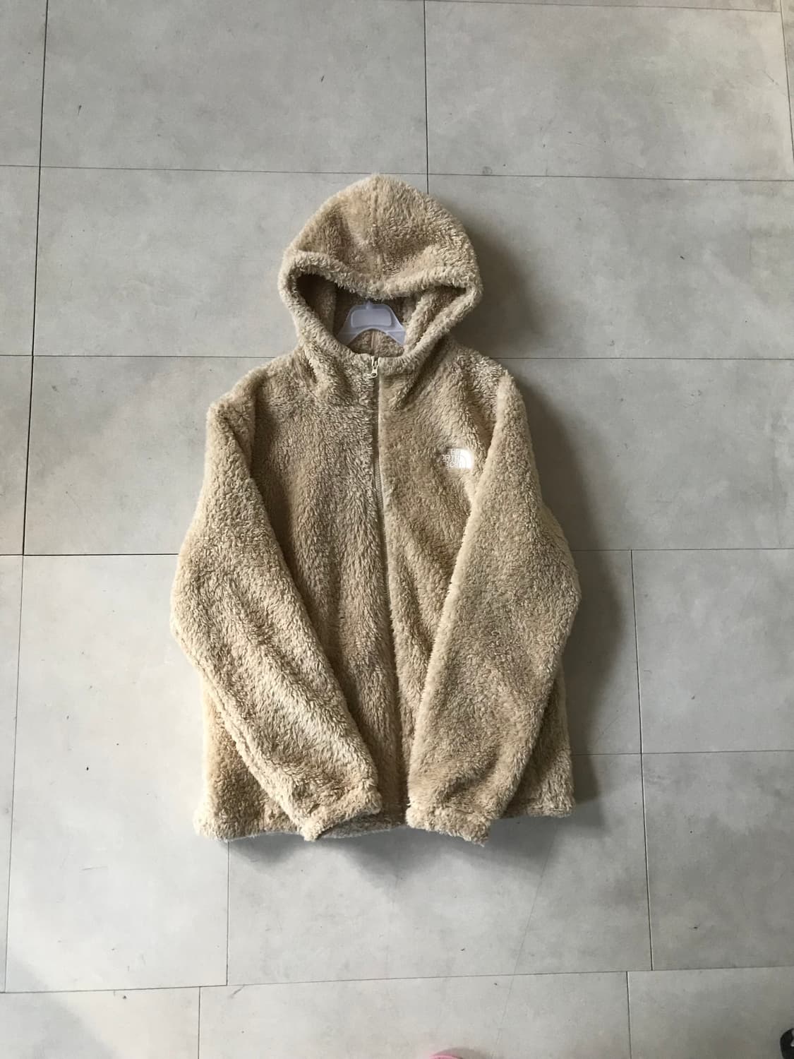 노페 베이지 후리스 상품이미지6