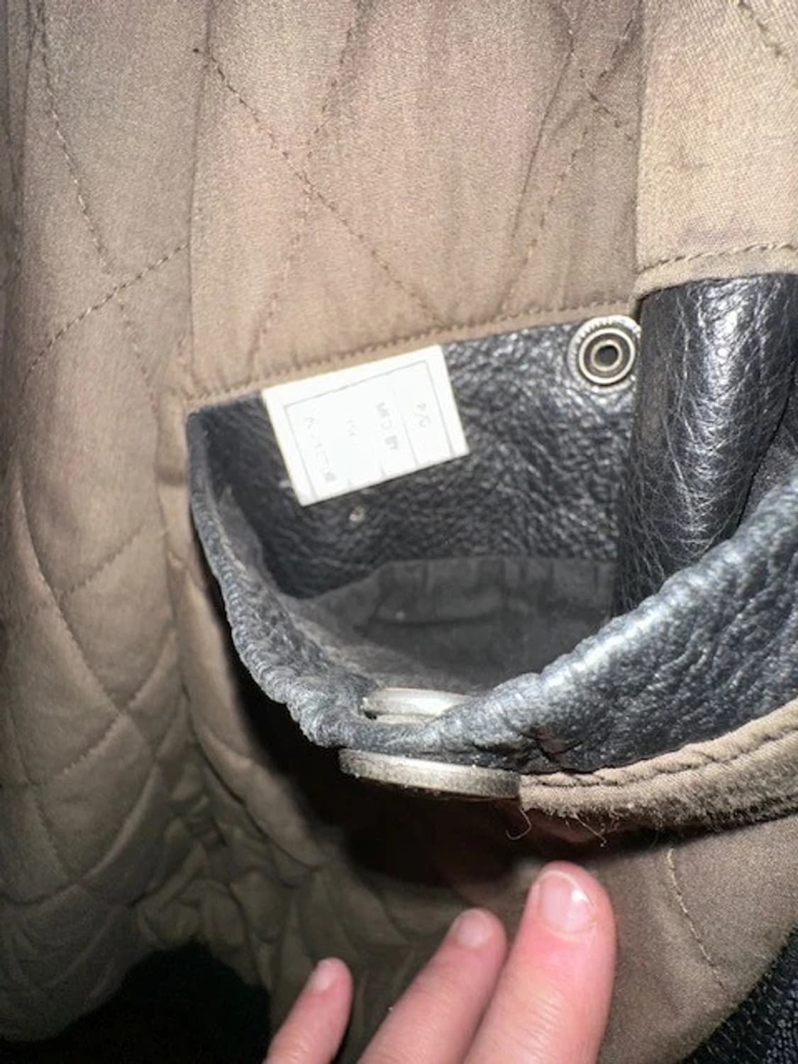 00s 할리데이비슨 레더 봄버 자켓 풀그레인 레더 자켓 상품이미지9